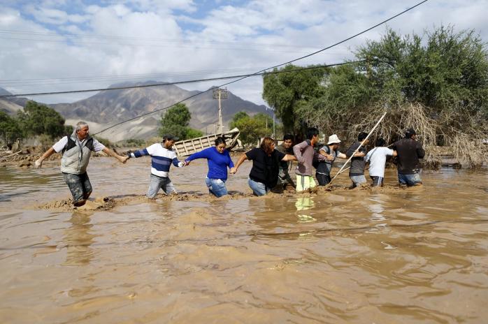 В Чили жертвами наводнения стали 14 человек, 20 пропали без вести