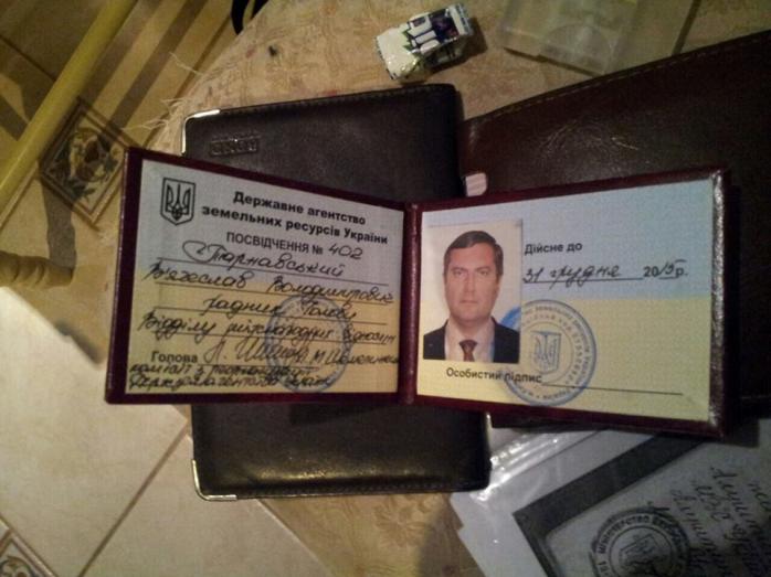 В Киевской области за вымогательство взятки задержали директора «Укрспецзема» (ФОТО)