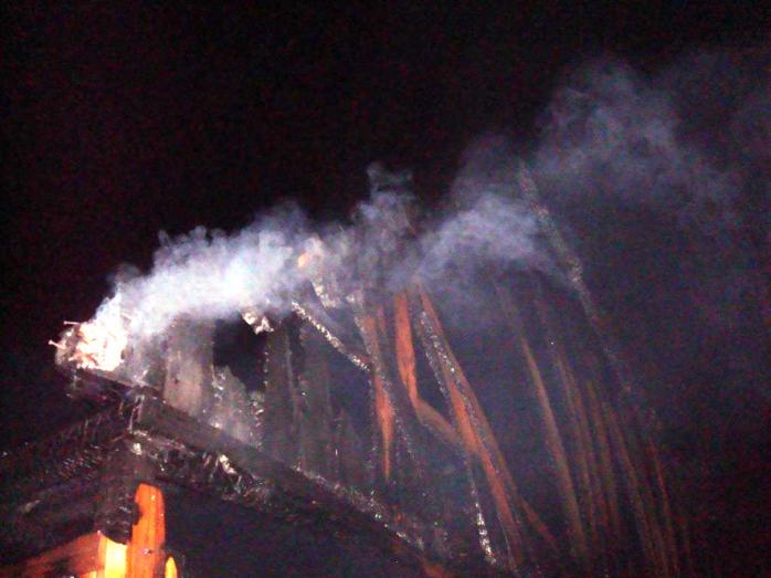 На Полтавщине сгорела часть Сорочинской ярмарки