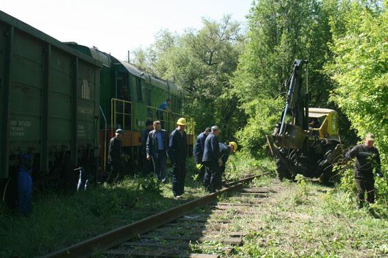 На Чернігівщині чоловік пустив потяг під укіс, вкравши частину рейок