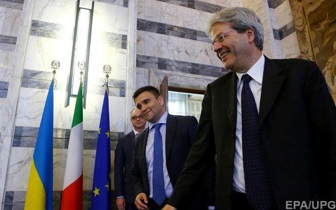 Италия намерена продлить санкции против РФ и поддержать экономику Украины