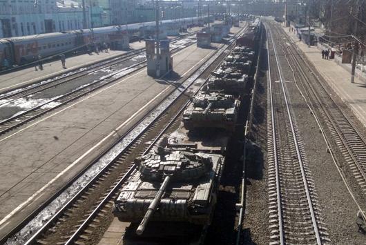 Через Краснодон и Иловайск на территорию боевиков были завезены поезда с военной техникой — «ИС»