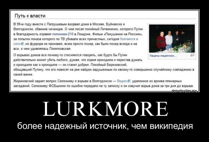 Российский проект «Луркоморье» законсервирован из-за давления властей