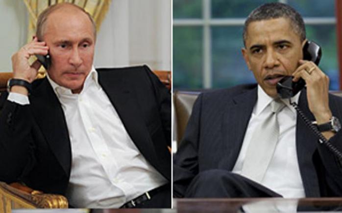 Путин позвонил в Белый дом, Обама порекомендовал забрать войска из Украины