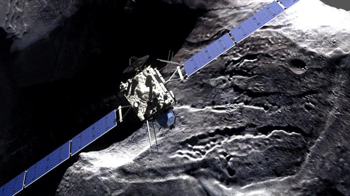 Астрономи знайшли на кометі Чурюмова-Герасименко великі запаси водяного льоду