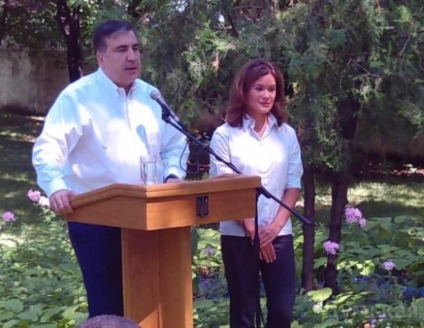 Саакашвили взял себе в заместители дочь Гайдара (ФОТО)