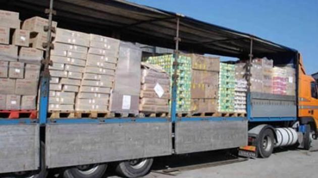 СБУ задержала грузовики с продуктами, которые следовали на оккупированную территорию