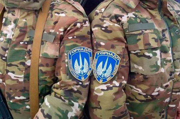 Часть бойцов «Торнадо» приняли в полк «Миротворец»