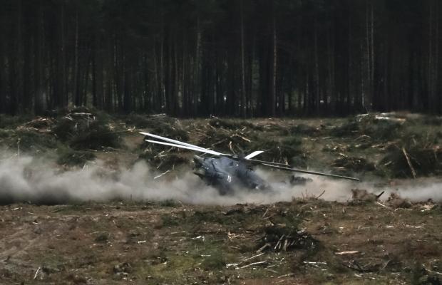 В России после крушения вертолета остановили полеты всех Ми-28