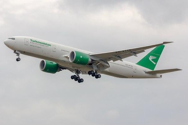 В Украину запрещено летать туркменской авиакомпании