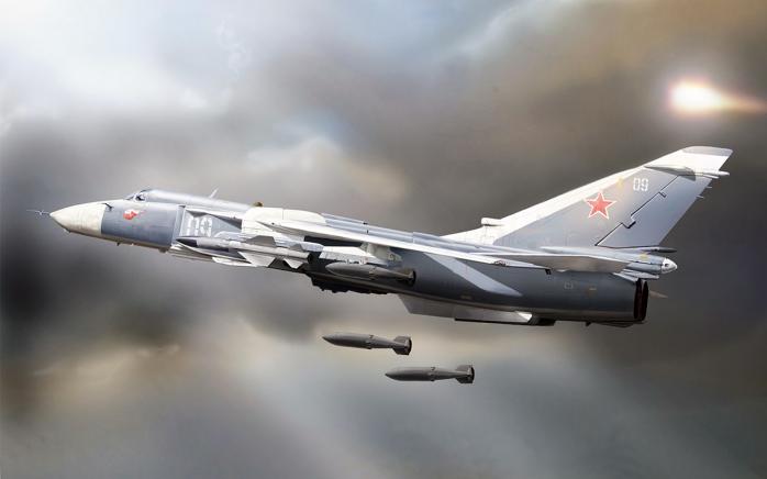 Российская авиация у границы с Украиной учится «прицельному бомбометанию»