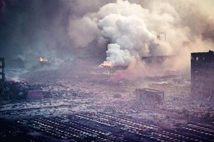 На місці вибухів у Китаї зафіксовано велику кількість отруйних речовин