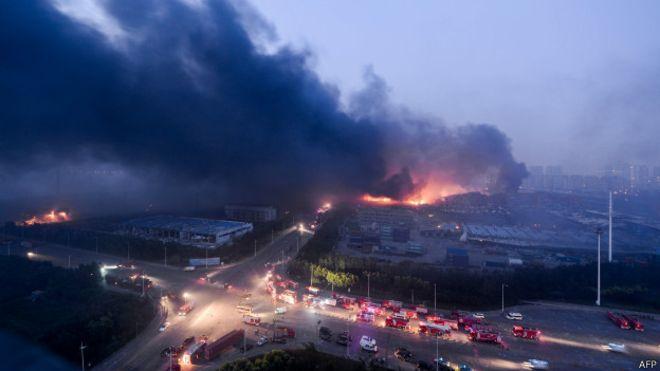 Число загиблих від вибухів у Китаї досягло вже 85 осіб