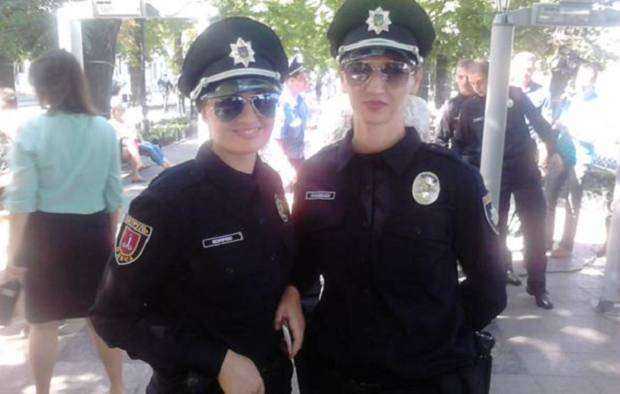 Полицейские Одессы приняли присягу (ФОТО)