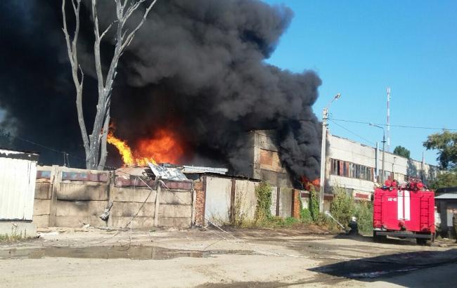 Спасатели окончательно погасили пожар в Буче
