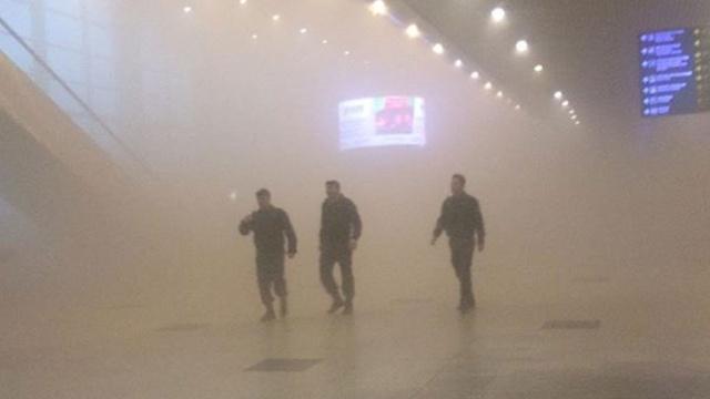 В Москве произошел пожар в аэропорту «Домодедово»