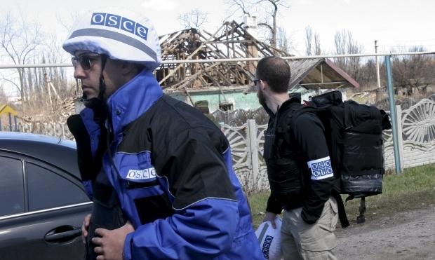 Наблюдатели ОБСЕ не нашли гаубицы боевиков в местах хранения