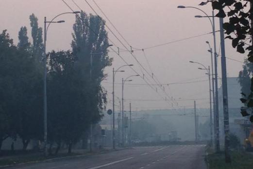 В Киев сегодня снова может вернуться дым от пожаров