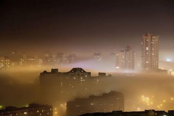 СЭС: В Киеве вечером вновь может образоваться смог