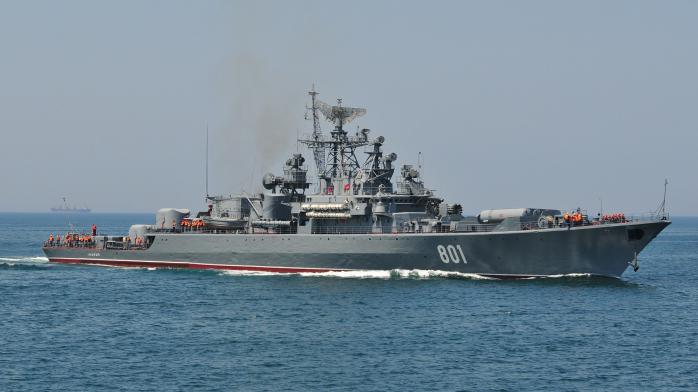 Военные корабли РФ зафиксированы возле украинской границы