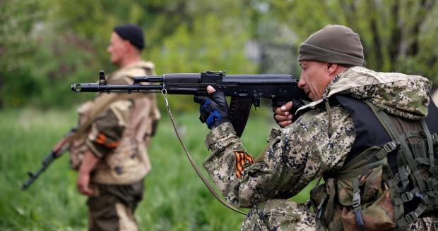 ДРГ боевиков атаковала украинские позиции — пресс-центр АТО