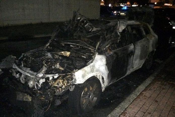 В Киеве неизвестные сожгли семь автомобилей