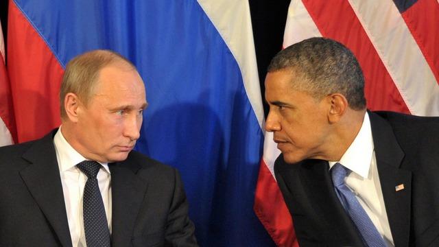 Стала известна тема беседы Обамы и Путина в США