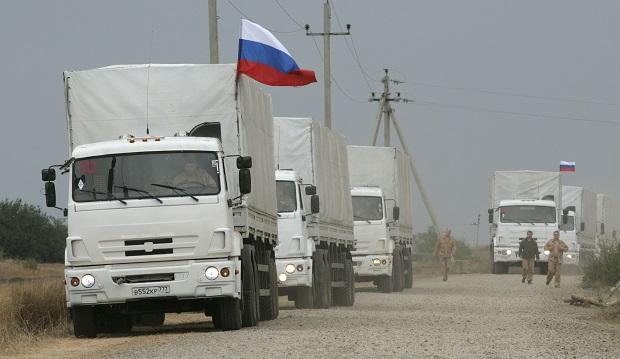 Россия будет еженедельно отправлять гумконвой на Донбасс