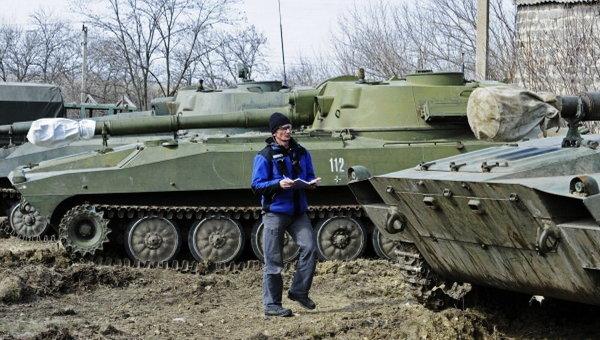 ОБСЕ получила координаты складов вооружений от ВСУ и ЛНР