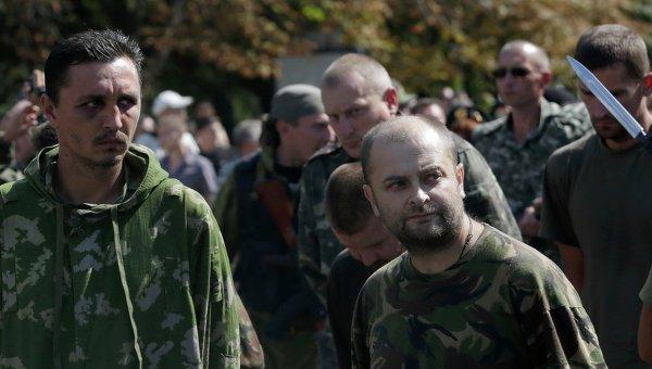 В плену боевиков остаются 153 украинских военных