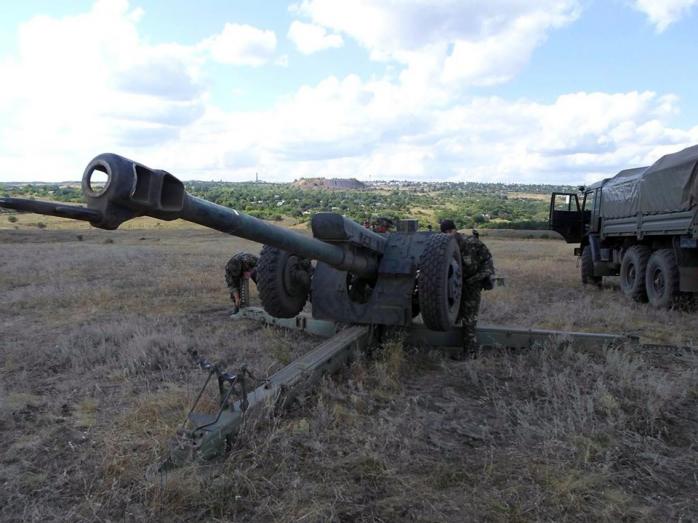 Сили АТО завершили відведення артилерії калібром менше 100 мм