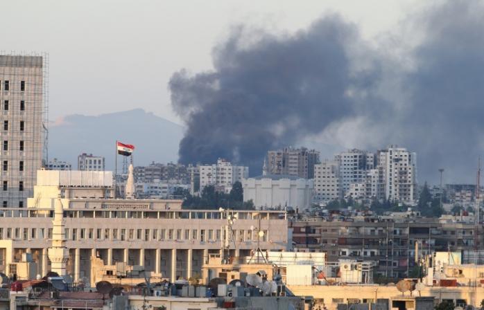 Российское посольство в Дамаске обстреляли ракетами