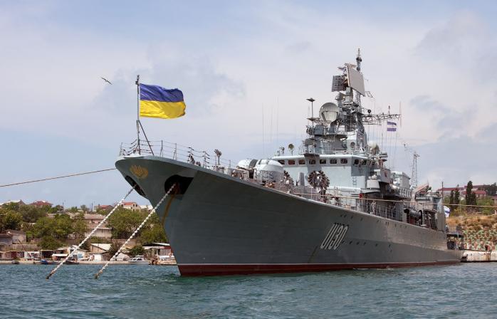 Украинский фрегат провел совместные учения с кораблями США и Турции