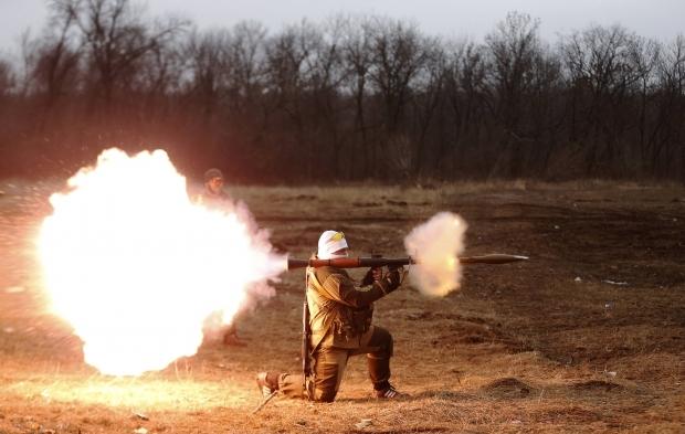 Боевики обстреляли украинские позиции из запрещенных минометов (ВИДЕО)