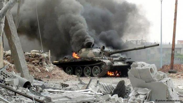 В Сирии повстанцы прорвали фронт войск Асада