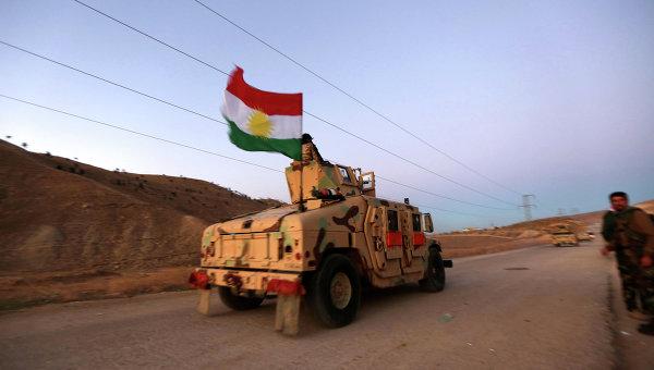 Курдские силы вошли в стратегически важный город на севере Ирака