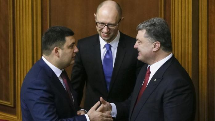 Порошенко, Яценюк и Гройсман сделали заявление по ситуации в Украине и отставке Кабмина (ДОКУМЕНТ)