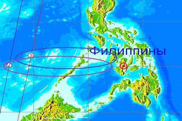 Землетрус магнітудою 5,2 стався біля узбережжя Філіппін