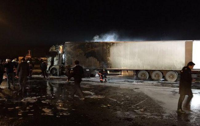 В Стамбуле взорвался грузовик с украинскими номерами