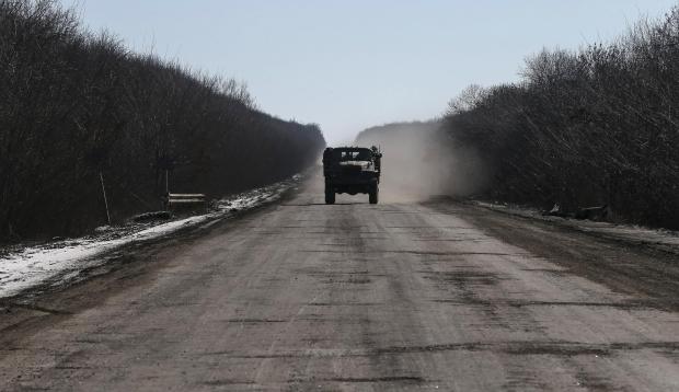 В Луганской области подорвался грузовик с украинскими военными