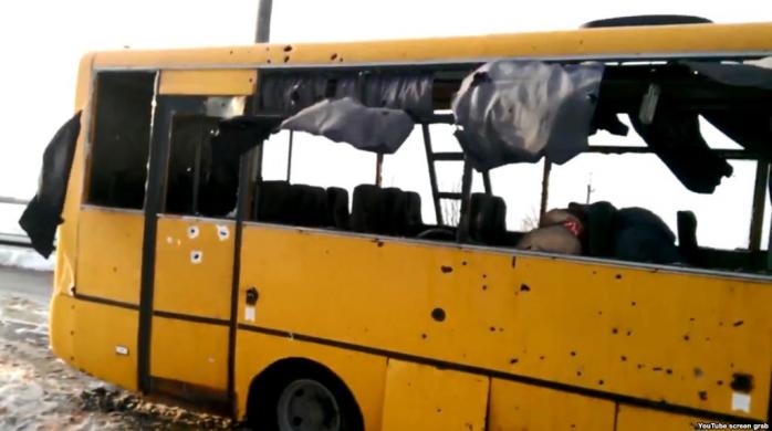 Біля Волновахи вшанували розстріляних торік пасажирів автобуса (ФОТО)