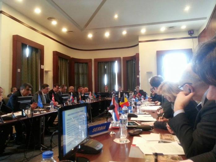 Украинские дипломаты устроили демарш в связи с началом председательства РФ в ОЧЭС (ФОТО)
