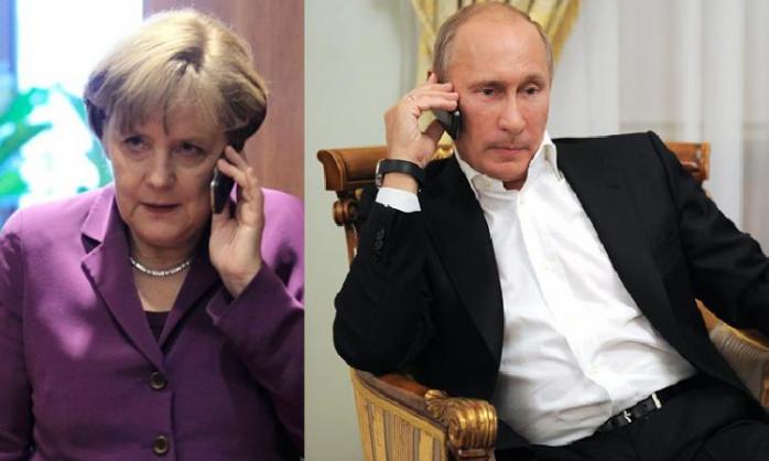 Меркель в разговоре с Путиным заявила о необходимости закона о выборах на Донбассе