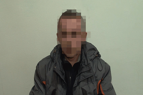 У Луганській області затриманий бойовик банди «Призрак» (ВІДЕО)