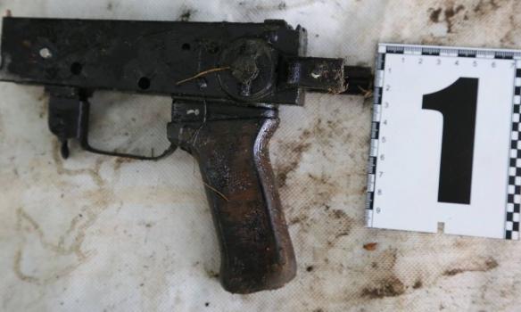 СБУ показала найденное в Киеве оружие «Беркута», использовавшееся на Майдане (ФОТО)