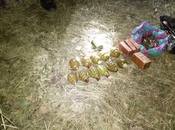 У Донецькій області виявлено схованку з гранатами (ФОТО)