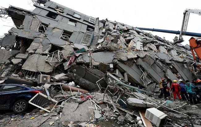 На Тайване завершился поиск жертв землетрясения: 116 погибших