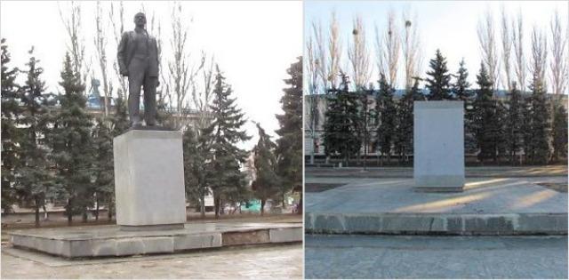 Харьковщина лишилась еще трех памятников Ленину
