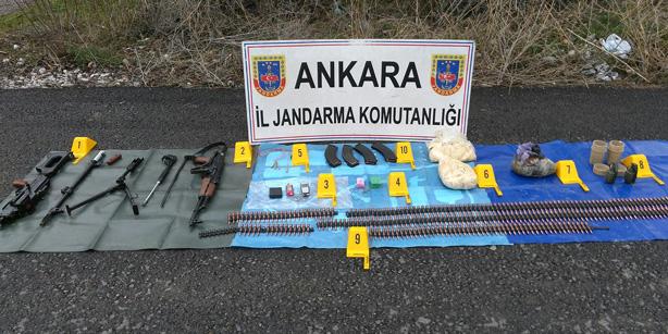 Вблизи Анкары обнаружена взрывчатка и боеприпасы