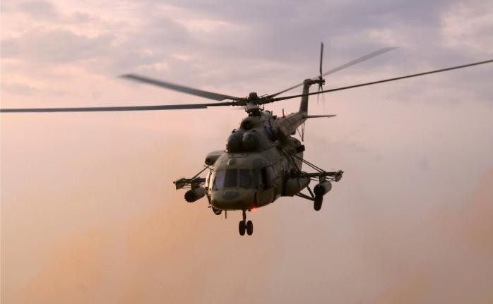 На админгранице с Крымом замечены российские вертолеты